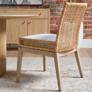 Natural Rattan Dining Chairs (2) | Living Essentials Seaside