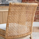 Natural Rattan Dining Chairs (2) | Living Essentials Seaside