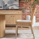 Natural Rattan Dining Chairs (2) | Living Essentials Seaside