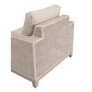 Modern European furniture - Flat Rope Outdoor Sofa Chair - www.oroa.com