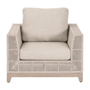 Modern European furniture - Flat Rope Outdoor Sofa Chair - www.oroa.com