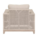 Modern European furniture - Flat Rope Outdoor Sofa Chair - www.oroa.com