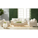 Modern European furniture - Flat Rope Outdoor Sofa Chair - www.oroa.com