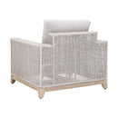 Modern European furniture - Flat Rope Outdoor Sofa Chair - www.oroa.com