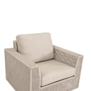 Flat Rope Outdoor Swivel Chair | Living Essentials Tropez