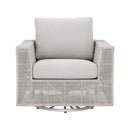 Flat Rope Outdoor Swivel Chair | Living Essentials Tropez