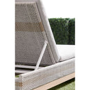 Taupe Stripes Outdoor Chaise Lounge | Living Essentials Tapestry