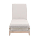 Taupe Stripes Outdoor Chaise Lounge | Living Essentials Tapestry