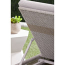 Taupe Stripes Outdoor Chaise Lounge | Living Essentials Tapestry