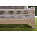 Taupe Stripes Outdoor Chaise Lounge | Living Essentials Tapestry