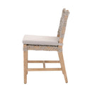 Interlaced Flat Rope Dining Chairs (2) | Living Essentials Costa
