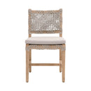 Interlaced Flat Rope Dining Chairs (2) | Living Essentials Costa