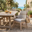 Taupe Rope Outdoor Dining Chairs (2) | Living Essentials Tapestry