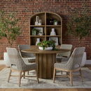 Taupe Stripe Rope Dining Chairs (2) | Living Essentials Tapestry