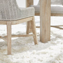 Taupe Stripe Rope Dining Chairs (2) | Living Essentials Tapestry