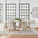 Taupe Stripe Rope Dining Chairs (2) | Living Essentials Tapestry