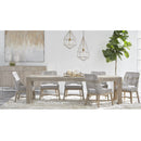 Taupe Stripe Rope Dining Chairs (2) | Living Essentials Tapestry