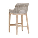Taupe Stripe Rope Bar Stool | Living Essentials Tapestry