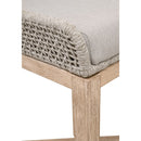 Taupe Stripe Rope Bar Stool | Living Essentials Tapestry