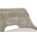 Taupe Stripe Rope Bar Stool | Living Essentials Tapestry