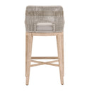 Taupe Stripe Rope Bar Stool | Living Essentials Tapestry