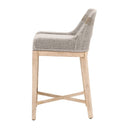 Taupe Stripe Rope Counter Stool | Living Essentials Tapestry