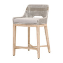 Taupe Stripe Rope Counter Stool | Living Essentials Tapestry