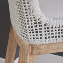 White Flat Rope Counter Stool | Living Essentials Mesh