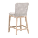 White Flat Rope Counter Stool | Living Essentials Mesh