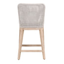 White Flat Rope Counter Stool | Living Essentials Mesh