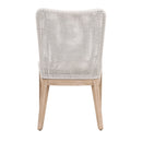 White Speckle Rope Dining Chairs (2) | Living Essentials Mesh