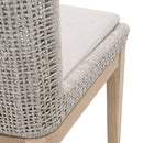 White Rope Outdoor Dining Chairs (2) | Living Essentials Mesh