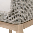 White Rope Outdoor Dining Chairs (2) | Living Essentials Mesh