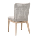 White Rope Outdoor Dining Chairs (2) | Living Essentials Mesh