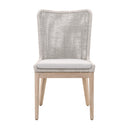 White Rope Outdoor Dining Chairs (2) | Living Essentials Mesh