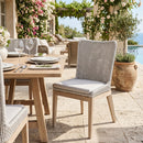 White Rope Outdoor Dining Chairs (2) | Living Essentials Mesh