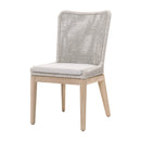 White Rope Outdoor Dining Chairs (2) | Living Essentials Mesh
