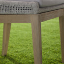 White Rope Outdoor Dining Chairs (2) | Living Essentials Mesh