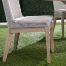 White Rope Outdoor Dining Chairs (2) | Living Essentials Mesh