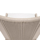 Beige Rope Outdoor Dining Chairs (2) | Living Essentials Overlay