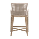 Beige Twist Rope Counter Stool | Living Essentials Overlay