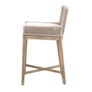Beige Twist Rope Counter Stool | Living Essentials Overlay