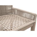 Beige Rope Outdoor Counter Stool | Living Essentials Overlay