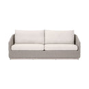 Taupe Oval Rope Outdoor Sofa | Living Essentials Caspian