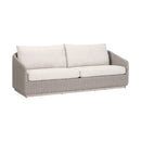 Taupe Oval Rope Outdoor Sofa | Living Essentials Caspian