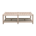 Slatted Teak Outdoor Coffee Table | Living Essentials Wrap