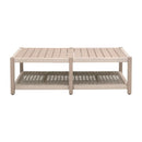 Slatted Teak Outdoor Coffee Table | Living Essentials Wrap
