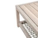 Slatted Teak Outdoor Coffee Table | Living Essentials Wrap