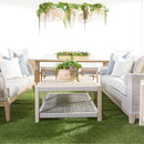 Slatted Teak Outdoor Coffee Table | Living Essentials Wrap