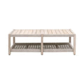 Slatted Teak Outdoor Coffee Table | Living Essentials Wrap